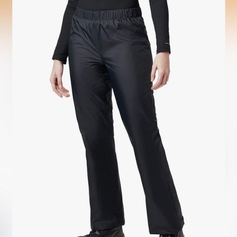 Columbia Men's Storm Surge Rain Black Pant